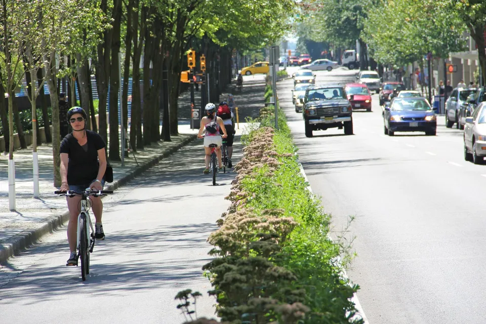 Protected Bike Lane